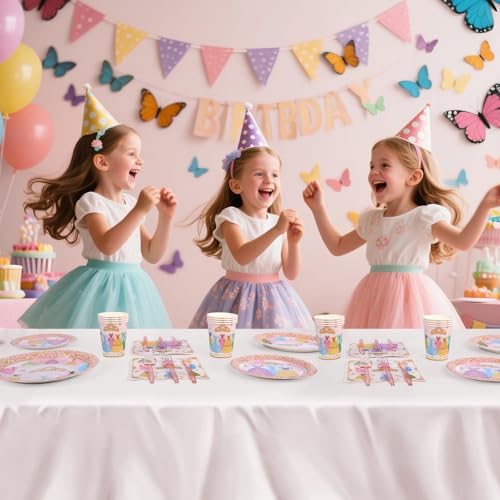 Amscan princess party supplies in packaging