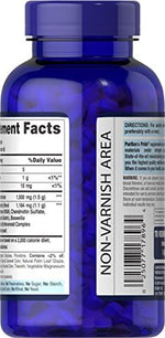 Puritans Pride Triple Strength Glucosamine, Chondroitin & MSM Joint Soother-180 Caplets - Image 3