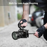 SmallRig camera handle mounted on a DSLR cage