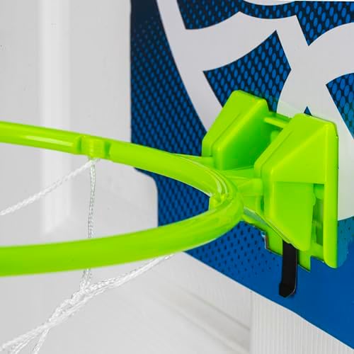 Full Nerf Nerfoop set with backboard and hoop assembly
