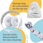 White LittleTora CuddleEars baby noise canceling headphones lifestyle