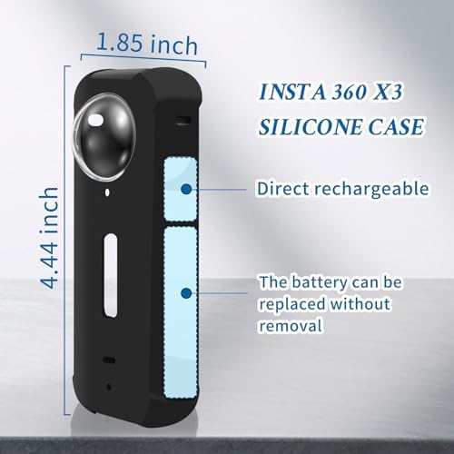 Insta360 X3 lens guards and protective accessories