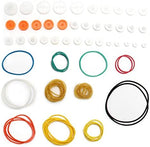 Close up of Fielect 84 piece gear kit components