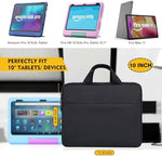 CaseDeer black tablet sleeve zipper detail