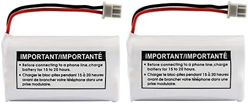 Uniden BBTY0651101 landline telephone replacement battery showing wire connector