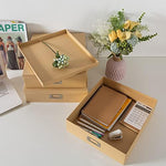 Set of three Soul and Lane decorative boxes with lids open