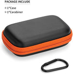Yinke imported hard storage case compact travel accessory side profile
