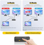 Premium HDMI 2.1 electronic splitter component exhibiting the structural build quality and brand logo.