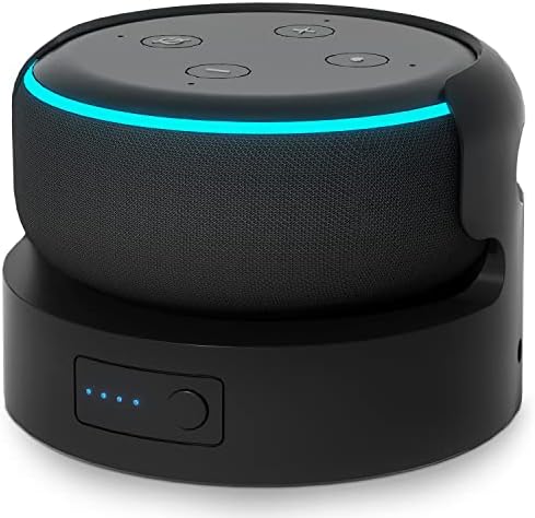 Portable charging dock for Echo Dot 3rd Gen
