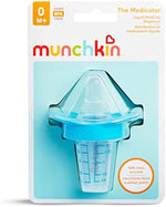 Munchkin baby medicine dispenser showing silicone nipple detail
