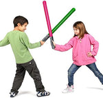 Close up of Smilixin inflatable lightsaber valve and material