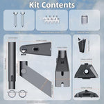 Daiertek outdoor satellite mounting kit showing weather resistant hardware.