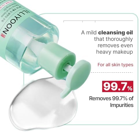 Illiyoon Gentle Deep Cleansing Oil ingredients and label information