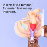 Authentic Pixie Cup starter kit packaging for beginner period care.