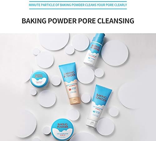 Korean beauty pore refining cleanser bottle showing volume details
