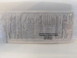 Anbex Iosat nuclear safety thyroid defense tablets close up view highlighting clean pharmaceutical manufacturing markings