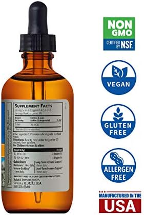 Sovereign Silver Kids dietary supplement showing the convenient glass dropper assembly for precise measurement.