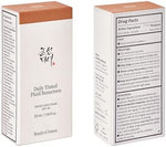 Beauty of Joseon Korean skincare daily tinted fluid sunscreen collection lineup
