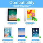 Close up view of 9H hardness tempered glass for iPad 9.7