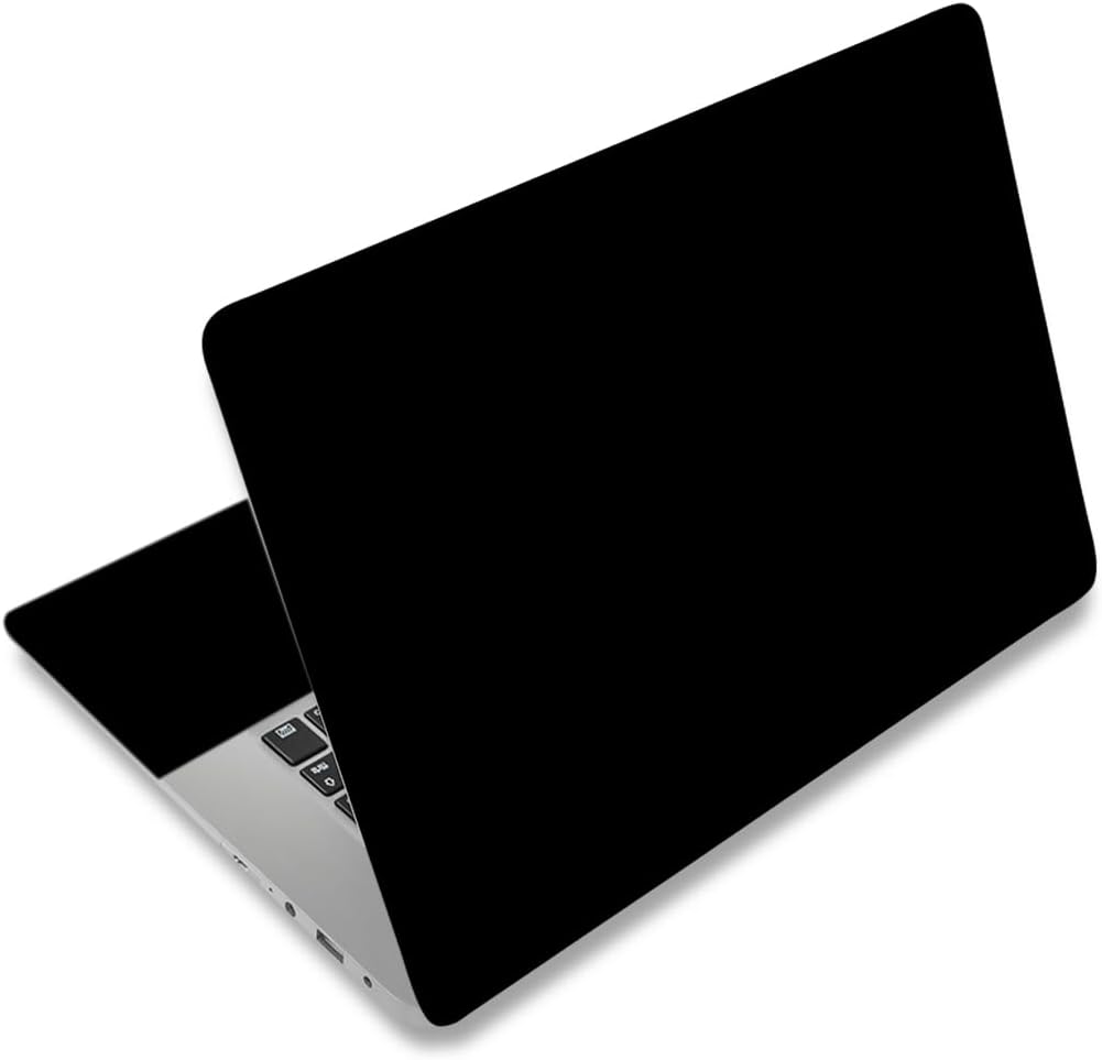 NXZGO universal laptop sticker skin decal front view on a black notebook computer lid.