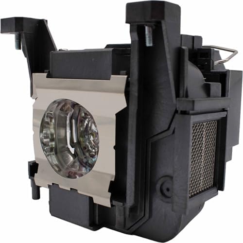 Jaspertronics Epson replacement lamp showing the genuine Ushio bulb