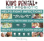 Authentic USA imported dental probiotics for children for teeth and gum support.