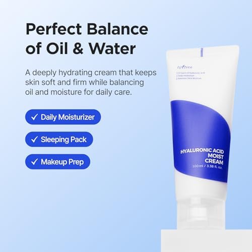Isntree 3.38 fluid ounce hyaluronic acid cream details and ingredients