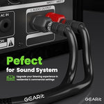 GearIT premium audio cable showing flexible Y-boot design