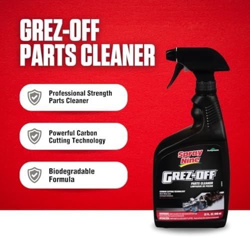 Nonflammable heavy duty degreaser spray thirty two ounces