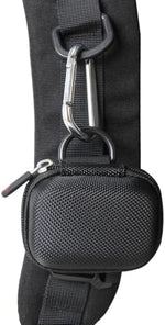 Authentic Hermitshell travel case closed top profile black