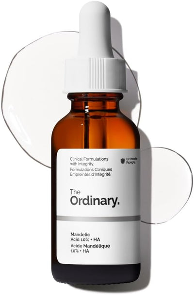 The Ordinary Mandelic Acid 10% + Hyaluronic Acid, Gentle Exfoliating Serum for Clarity and Hydration, 1 Fl Oz - Image 1