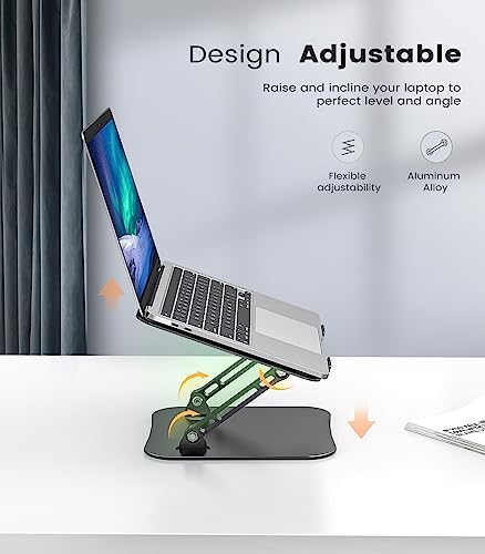 Orlian portable notebook riser completely folded flat showcasing its slim five hundred gram travel profile