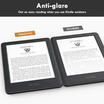 Three pack TiMOVO matte screen film for Kindle e-readers