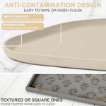 Smilool silicone pet mat dishwasher safe material