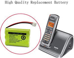 Kruta imported telephone battery pack packaging layout showing all four included replacement modules.