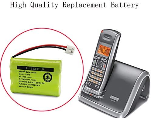 Kruta imported telephone battery pack packaging layout showing all four included replacement modules.