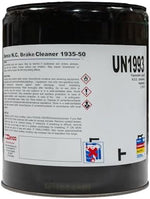 Close up of Denco non chlorinated degreaser bucket label