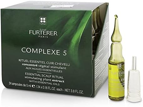 Rene Furterer Complexe 5 Regenerating Plant Extract (Tones The Scalp, Strengthens The Hair) 24x5ml - Image 1
