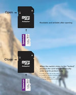 Authentic Speederlash 128GB storage card optimized for automotive dashboard cameras