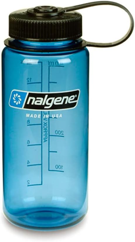 Nalgene 16 oz Wide Mouth Water Bottle, Denim | Slim Cup Holder Size, BPA-Free, Durable & Lightweight, Leak Sproof, Dishwasher Safe, Small Bottle for Gym, Hiking & Travel - Image 14