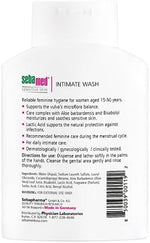 Sebamed pH 3.8 intimate wash bottle for sensitive skin protection