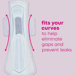 U by Kotex Balance ultra thin overnight pads imported from USA for Indian consumers