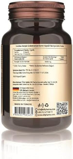 Validus Konjac Glucomannan dietary supplement bottle back label