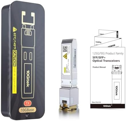 Top view of 10Gtek auto-negotiation ethernet module