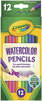 Crayola 12ct Watercolor Colored Pencils - Image 2