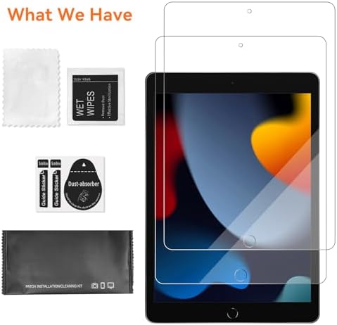 Techshield screen protector packaging for iPad 10.2 inch