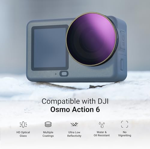 Neewer 4 pack ND filter kit for DJI action camera