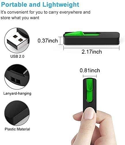 Close-up view of the RAOYI 64GB jump drive connector showing the sturdy plastic casing and sleek design