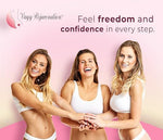 Disposable pre-filled applicators for Vagy Rejuvenation botanical vaginal treatment.
