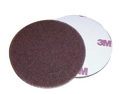 3M Scotch Brite 6 inch Very Fine Hookit Disc front view industrial abrasive